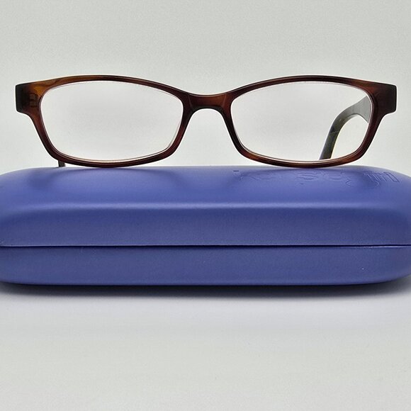 Kensie Flair Crystal Brown Tortoise Girls Cat Eye Eyeglasses Frame w/ Case 49mm - Picture 1 of 15